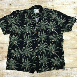 Paradise Found Hawaiian sz Large Aloha Shirt